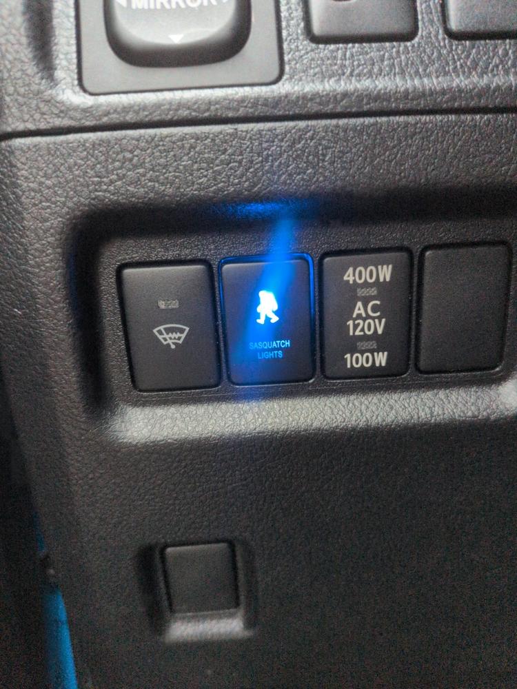 OEM Style Light Switches For 4Runner (2010-2024) - Customer Photo From John geiser