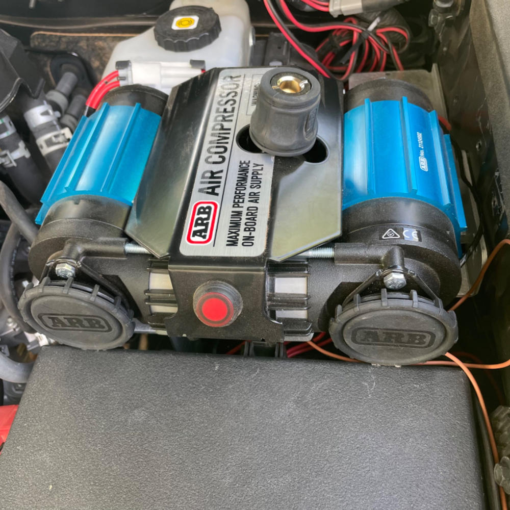 ARB On-Board Twin Air Compressor 12V - Customer Photo From Chris P.