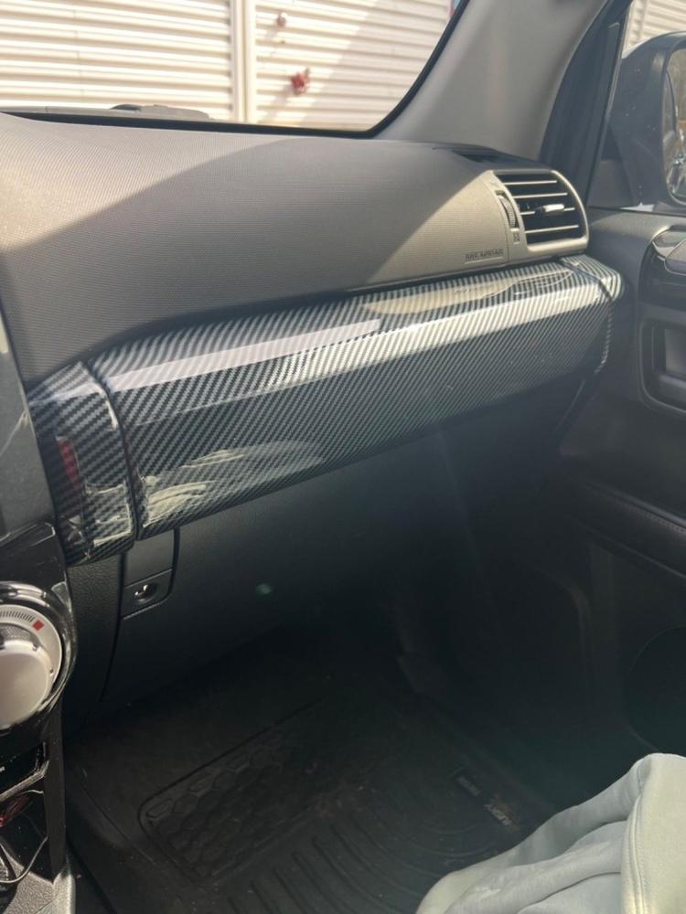 Glove Box Trim Overlay For 4Runner (2010-2023) - Customer Photo From Abraham L.