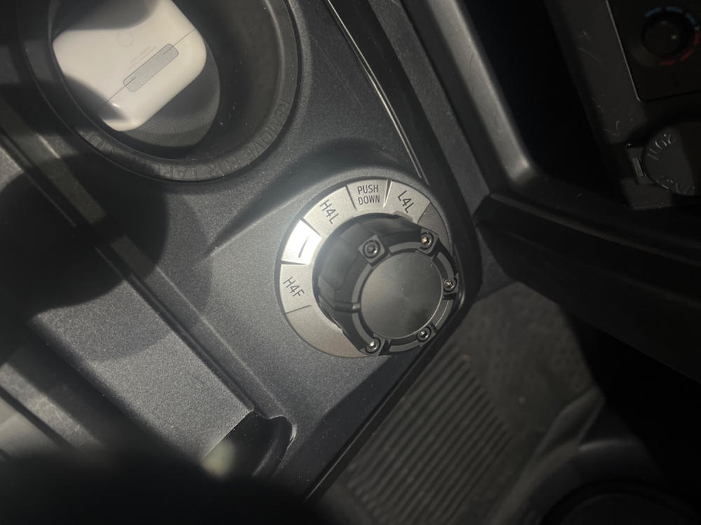 AJT Design Transfer Case Knob For 4Runner  (2010-2024) - Customer Photo From Jason Tofte