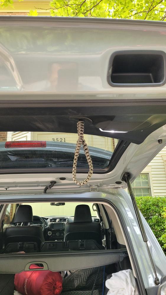 Yota Twins Paracord Hatch Strap For 4Runner (2010-2023) - Customer Photo From Chuck B.