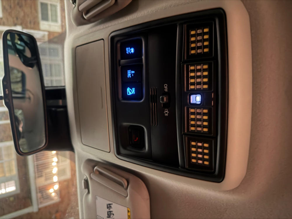 Meso Customs Ultimate Map Lights Dual Color For 4Runner (2010-2024) - Customer Photo From James Leuci