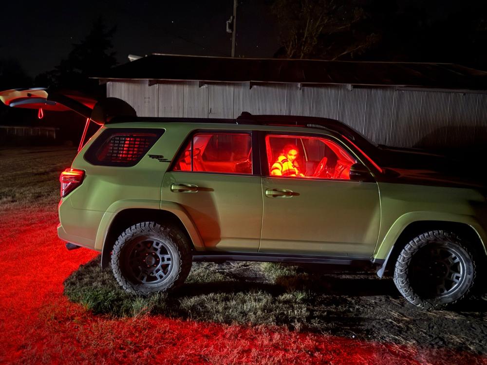 Meso Customs Ultimate Map Lights Dual Color For 4Runner (2010-2024) - Customer Photo From John Lawless