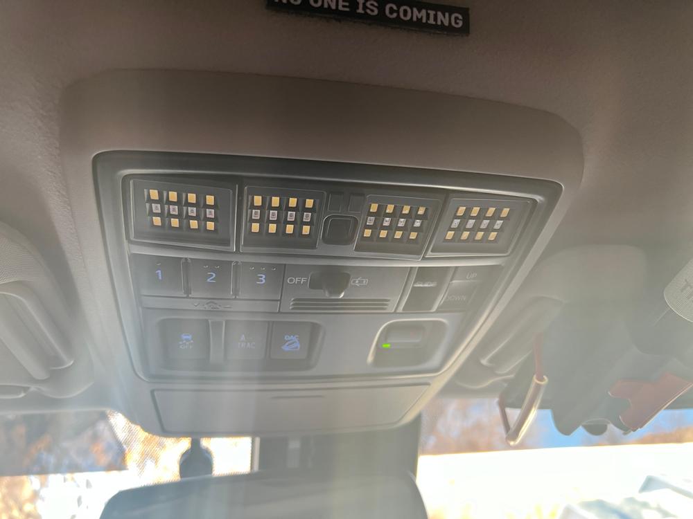 Meso Customs Ultimate Map Lights Dual Color For 4Runner (2010-2023) - Customer Photo From Mike