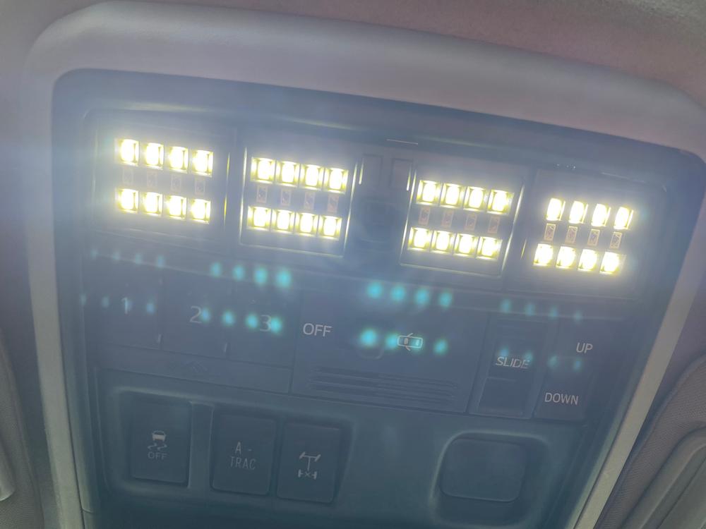 Meso Customs 4Runner Ultimate Map Lights Dual Color - Customer Photo From Sarah 