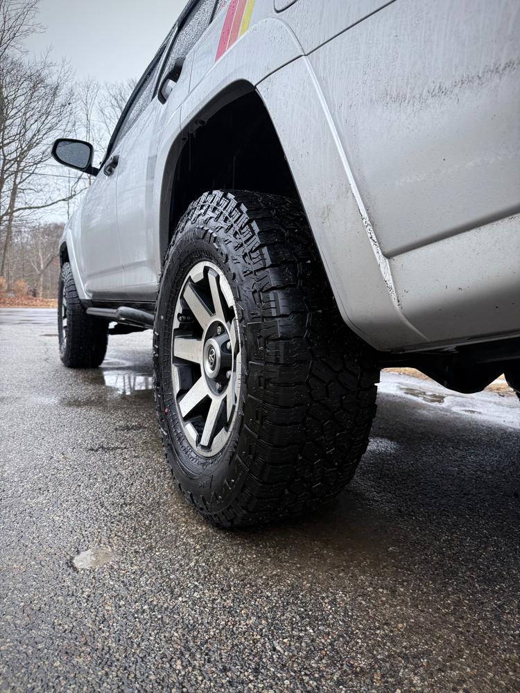 ARK Mudflap Deletes For 4Runner (2010-2024) - Customer Photo From Sean Rabatin