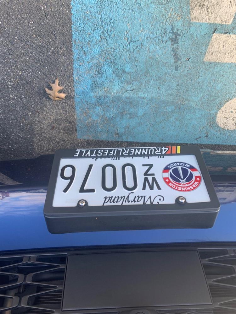 Heritage License Plate Frame For 4Runner (2010-2023) - Customer Photo From Joseph J.