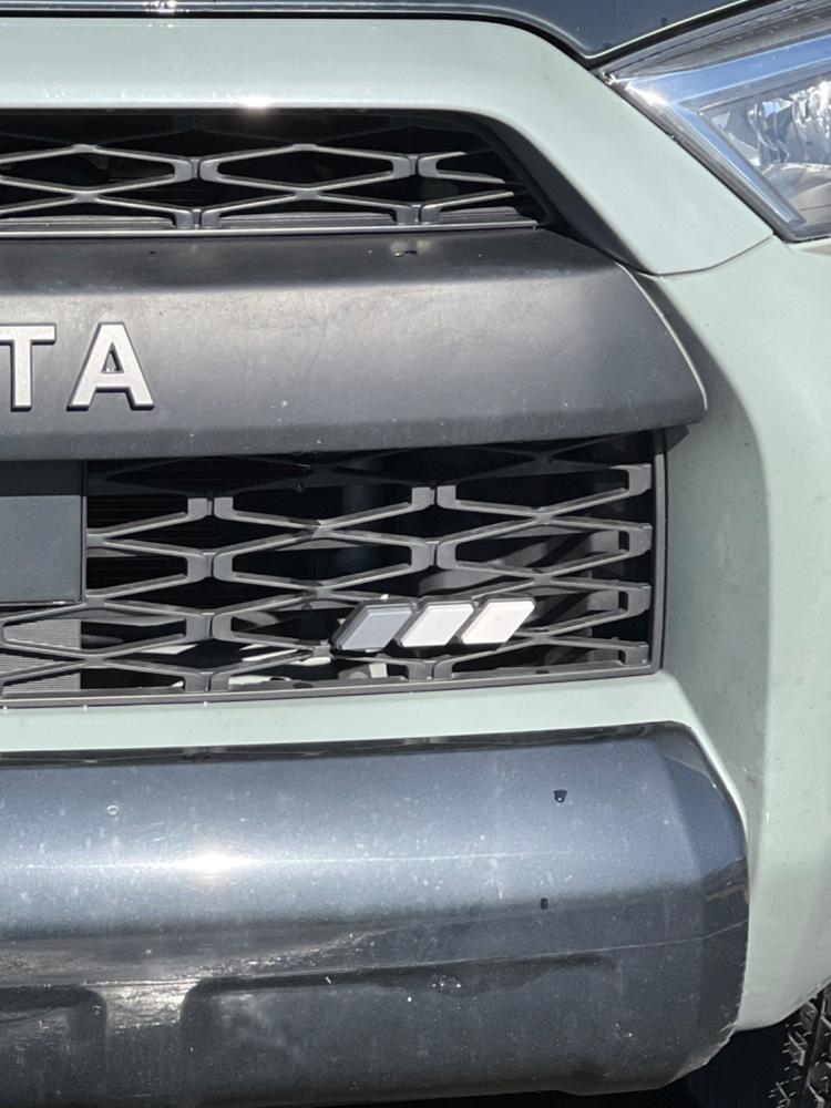 Tri-Color Grille Badge - Customer Photo From Patrick R.