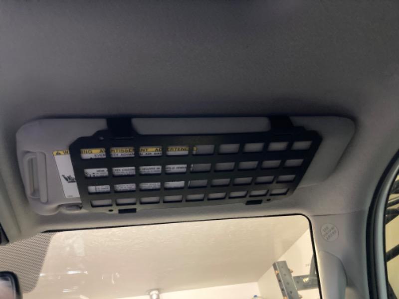 4Runner Lifestyle Tactical Sun Visor Molle Panel - Customer Photo From Justin M.