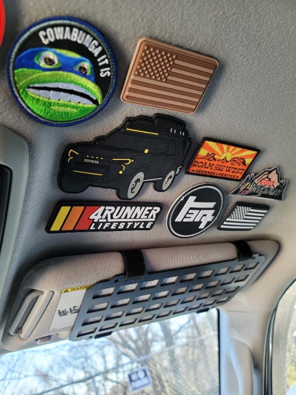 4Runner Lifestyle Roam Out West Orange Patch - Customer Photo From Jasz C.