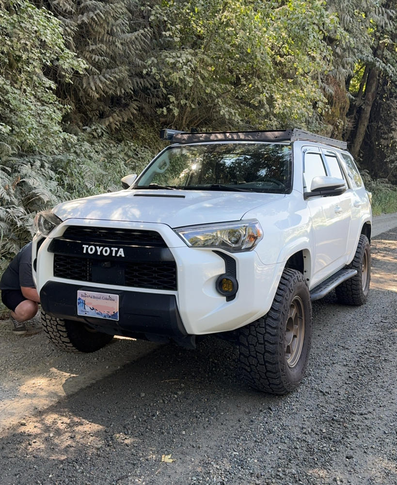 Black Lower Valance Front/Rear Replacement For 4Runner (2014-2024) - Customer Photo From Erica