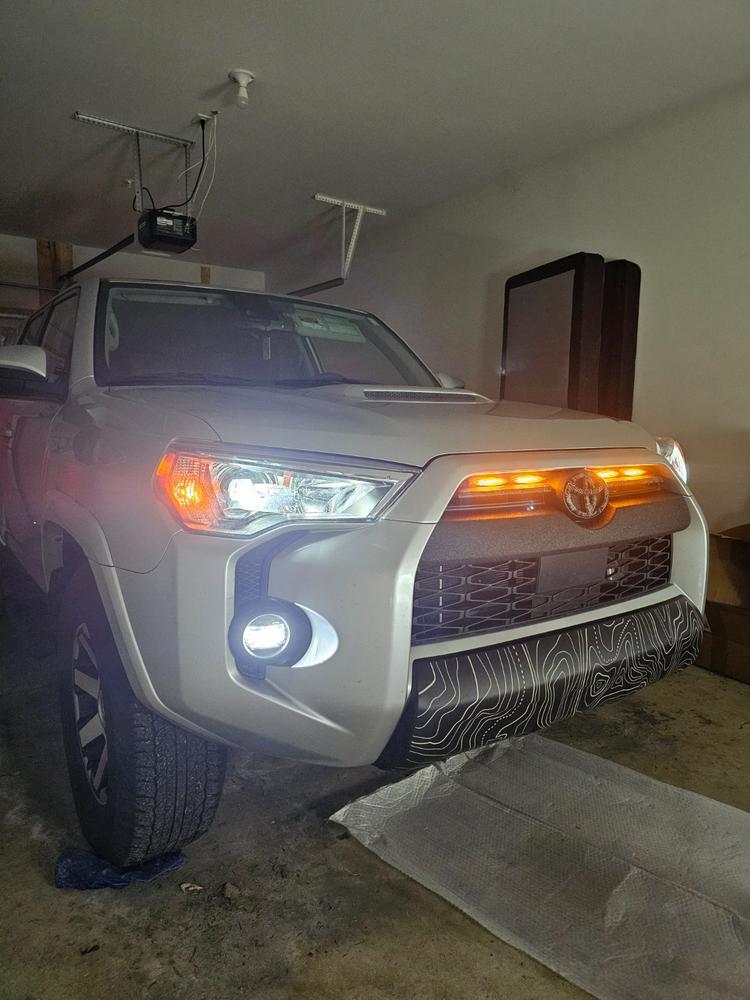 Black Lower Valance Front/Rear Replacement For 4Runner (2014-2024) - Customer Photo From Thomas Friedel