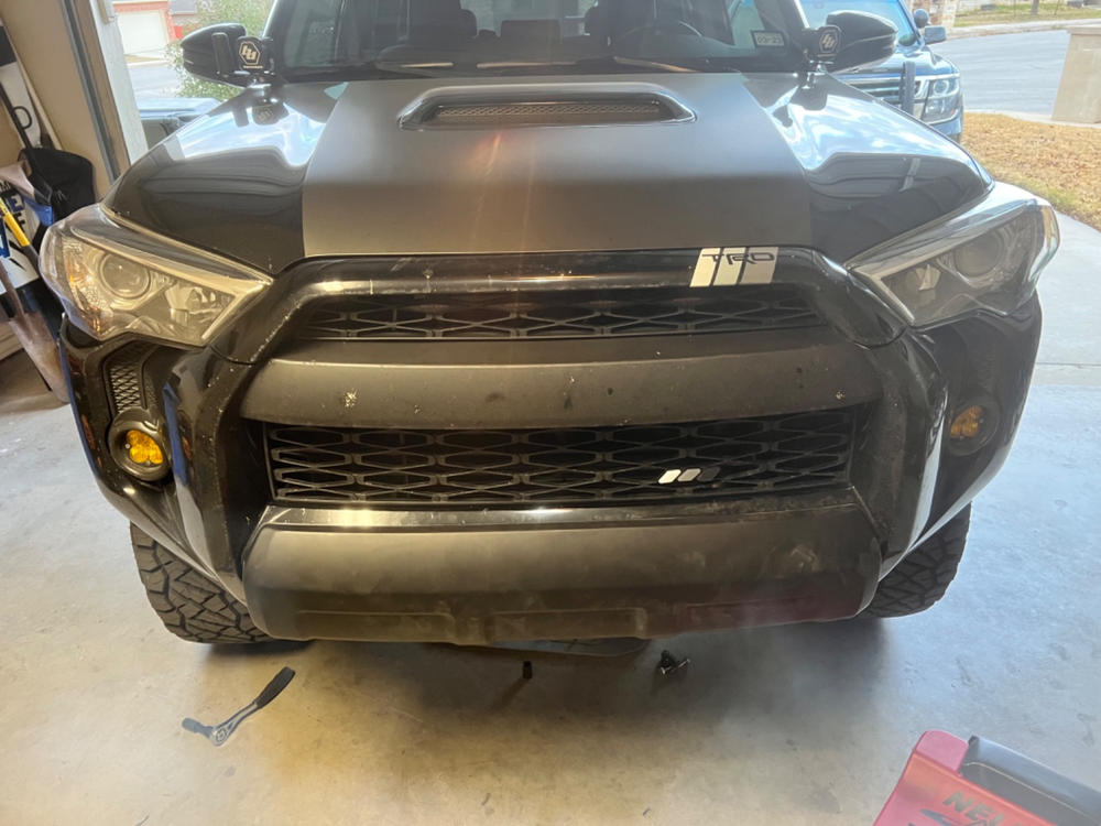 Black Lower Valance Front & Rear Replacement For 4Runner (20142023