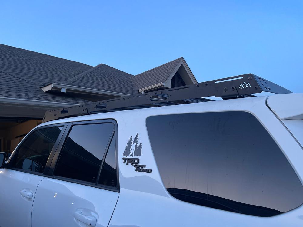 Backwoods DRIFTR Roof Rack For 4Runner (2010-2023) - Customer Photo From Wade Adams