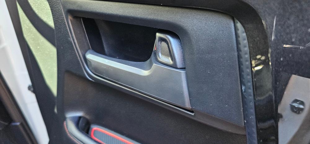 AJT Interior Door Handle Covers For 4Runner (2010-2024) - Customer Photo From Ted