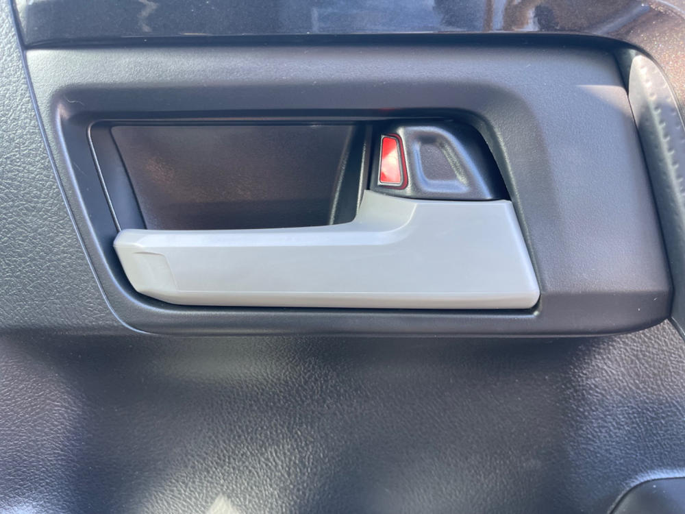 AJT Interior Door Handle Covers For 4Runner (2010-2024) - Customer Photo From Renee V.