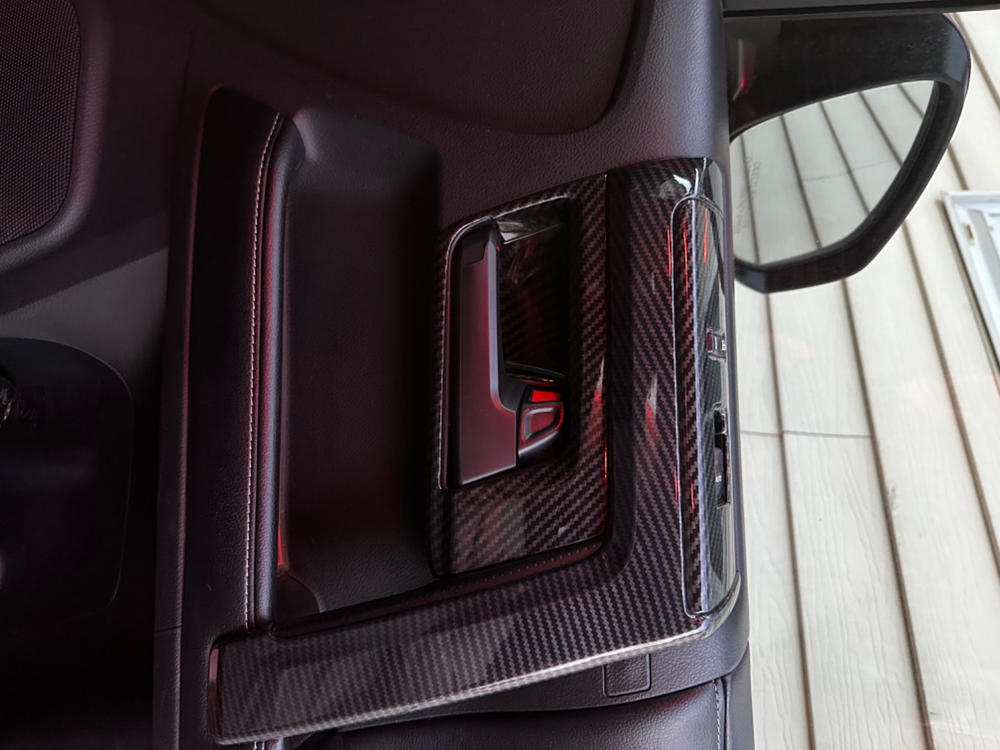 AJT Interior Door Handle Covers For 4Runner (2010-2024) - Customer Photo From James M.