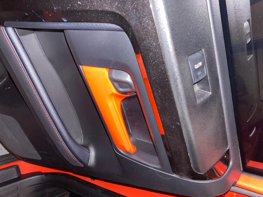 AJT Interior Door Handle Covers For 4Runner (2010-2024) - Customer Photo From Michael S.