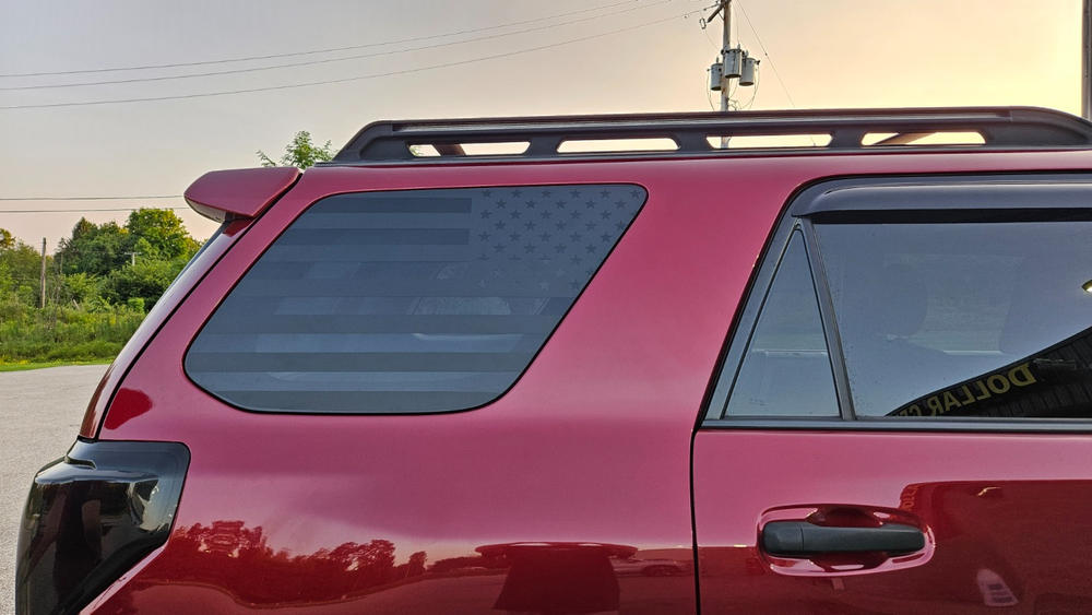 Rear Quarter Panel Window Decals For 4Runner (2010-2024) - Customer Photo From Abby R.