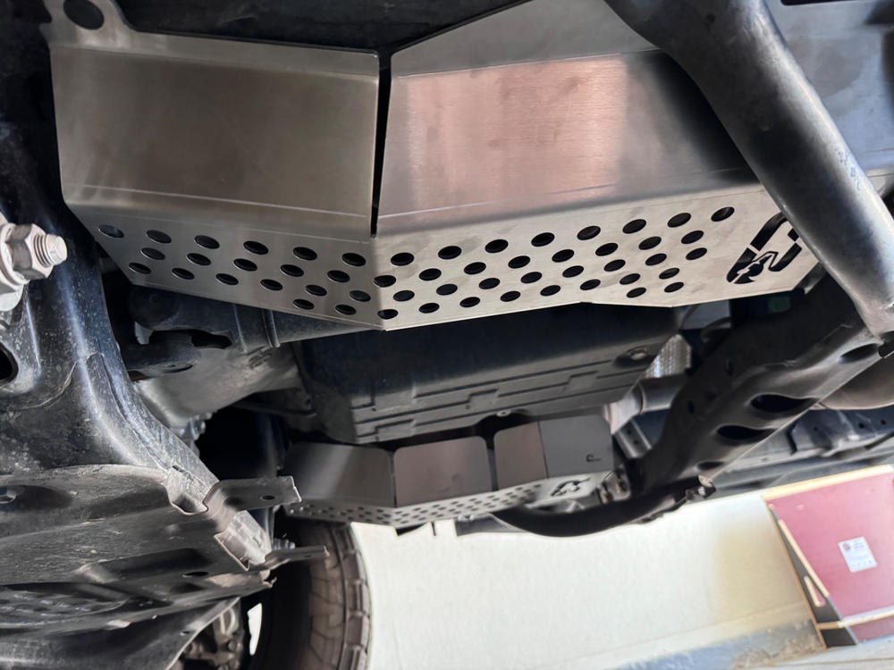 Cali Raised Catalytic Converter Shield For 4Runner (2014-2024) - Customer Photo From John F.