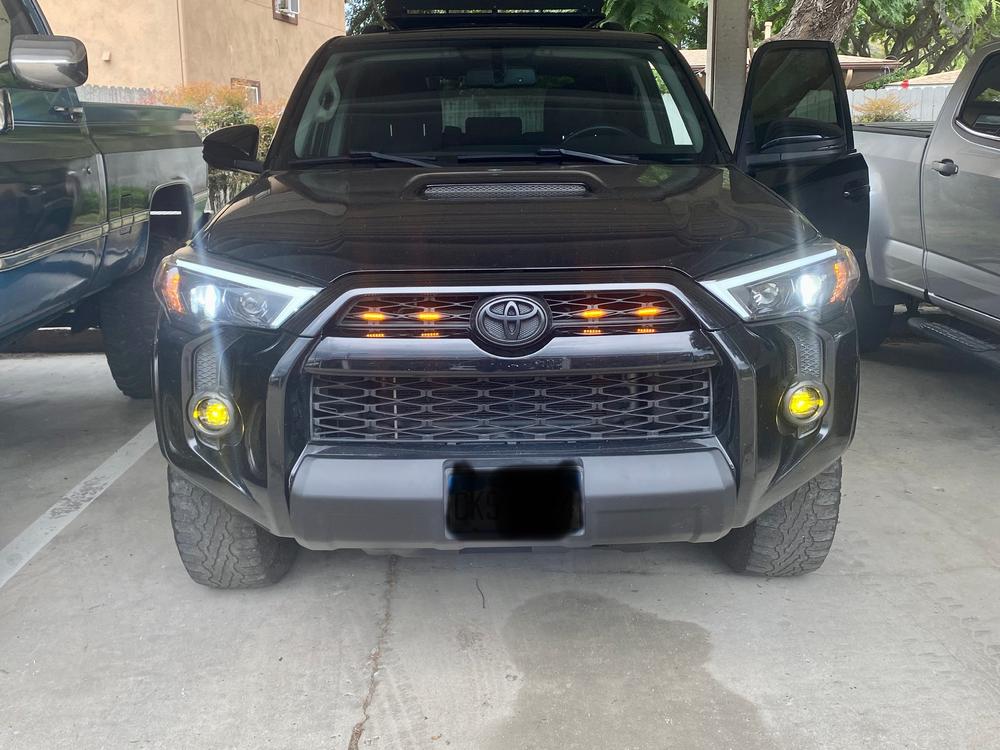 AlphaRex Universal Toyota Dual Color LED Projector Fog Lights (2010-2023) - Customer Photo From KMAC1080