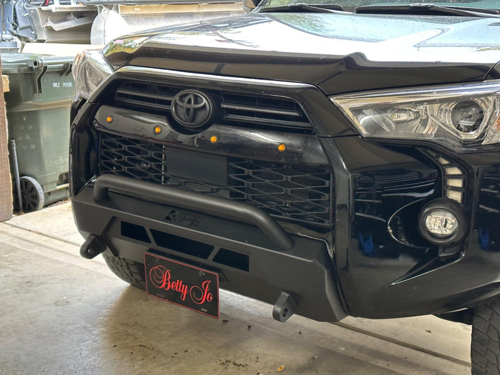Body Armor Hiline Front Winch Bumper For 4Runner (2014-2023) - Customer Photo From Carrie E.