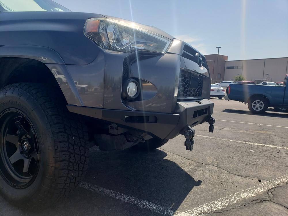 Body Armor Hiline Front Winch Bumper For 4Runner (2014-2024) - Customer Photo From Bryce Lewis