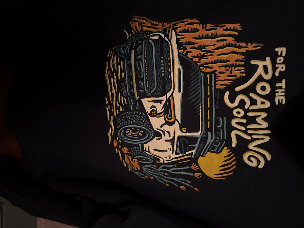 Rayco Design x 4Runner Lifestyle For The Roaming Soul Black Hoodie - Customer Photo From Amy Hall