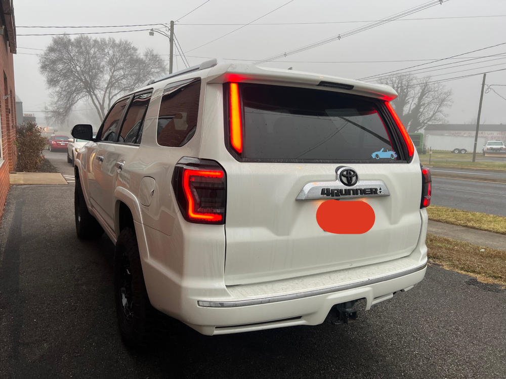 4Runner Lifestyle Rear Pillar Brake Light For 4Runner (2010-2024) - Customer Photo From Heather Pollard