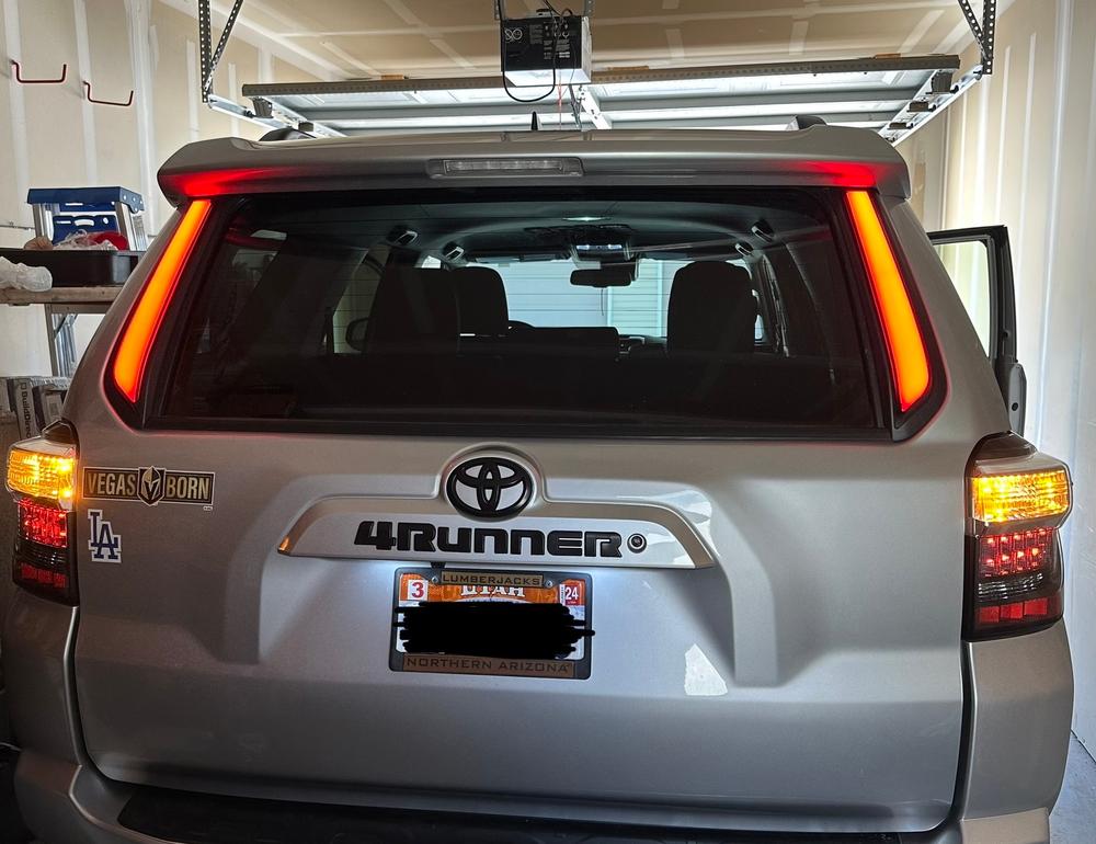 4Runner Lifestyle Rear Pillar Brake Light For 4Runner (2010-2023) - Customer Photo From Will A.