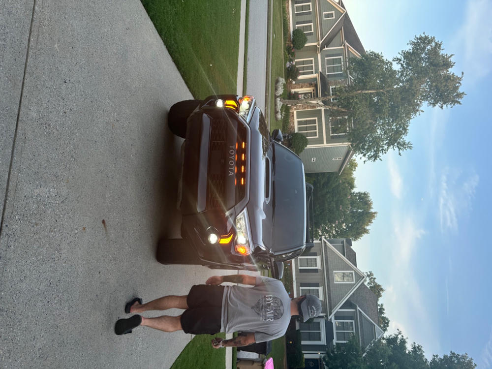 4Runner Lifestyle Triple Fang Lights For 4Runner (2014-2024) - Customer Photo From Aleana C.