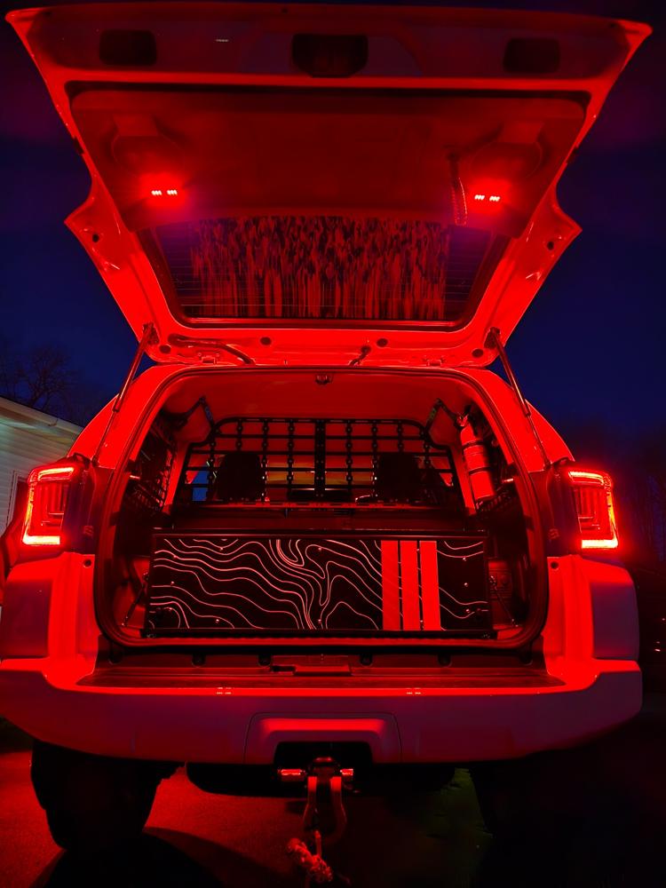 Meso Customs Ultimate Dual Color Hatch Lights For 4Runner (2010-2024) - Customer Photo From Jeremy Allmann