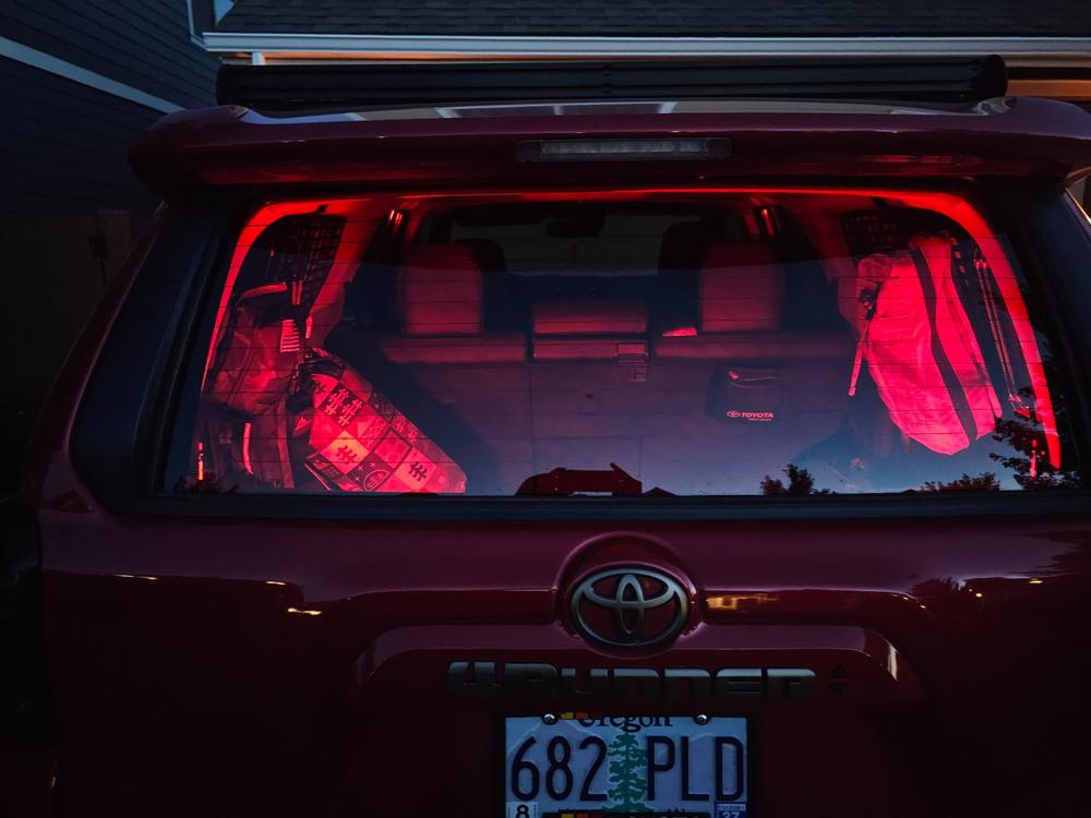 Meso Customs Ultimate Dual Color Hatch Lights For 4Runner (2010-2024) - Customer Photo From Rick L.