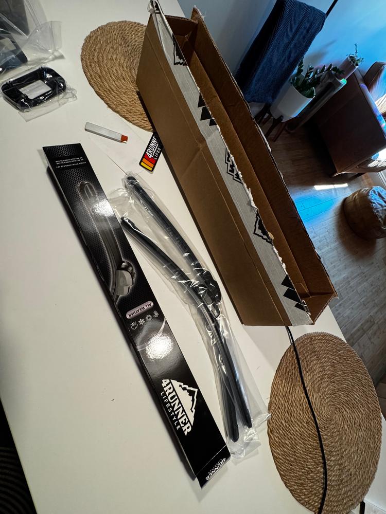 4Runner Lifestyle Rugged Wiper Blades For 4Runner (2010-2024) - Customer Photo From Peter