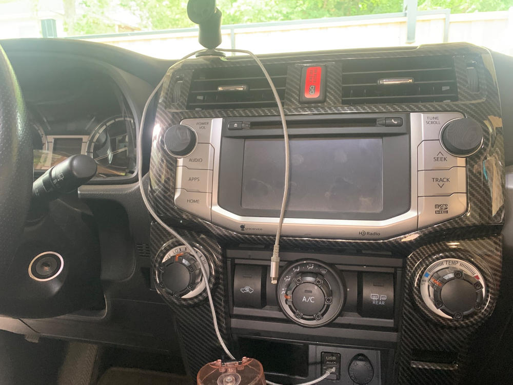 Mace MFG Topo Volume Knobs For 4Runner (2010-2024) - Customer Photo From Robert A.