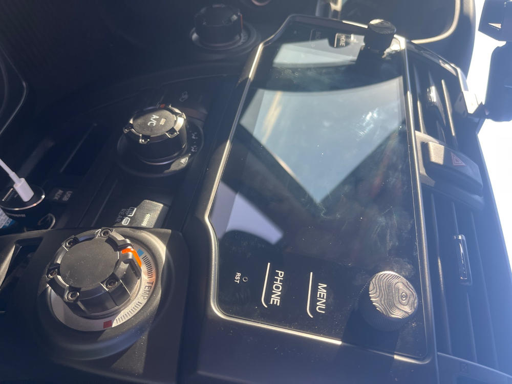 Mace MFG Topo Volume Knobs For 4Runner (2010-2024) - Customer Photo From Joshua Reasnor