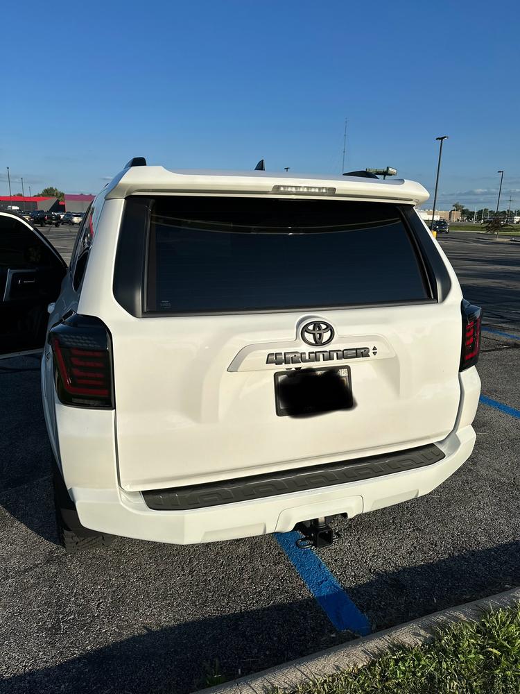 4Runner Lifestyle Rogue Tail Lights For 4Runner (2010-2024) - Customer Photo From Evan C.