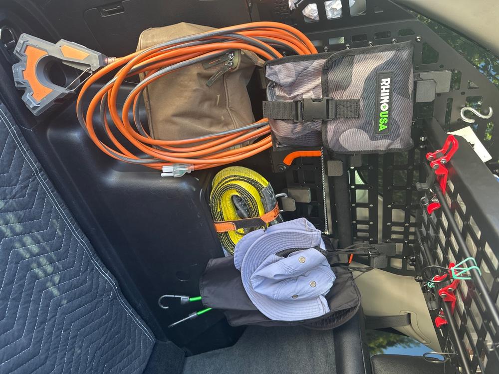 4Runner Lifestyle Rear Window Molle Panels For 4Runner (2010-2024) - Customer Photo From Robert Richard