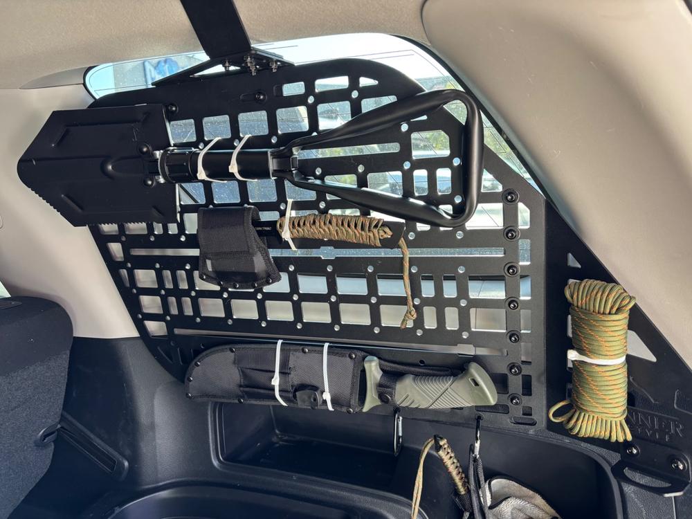 4Runner Lifestyle Rear Window Molle Panels For 4Runner (2010-2024) - Customer Photo From Wilfredo Hill Rosado