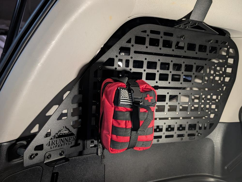 4Runner Lifestyle Rear Window Molle Panels For 4Runner (2010-2024) - Customer Photo From Eric Ziegler