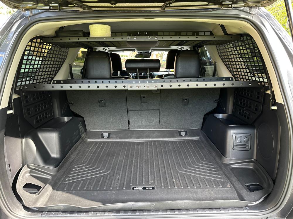 4Runner Lifestyle Rear Window Molle Panels For 4Runner (2010-2024) - Customer Photo From Abby