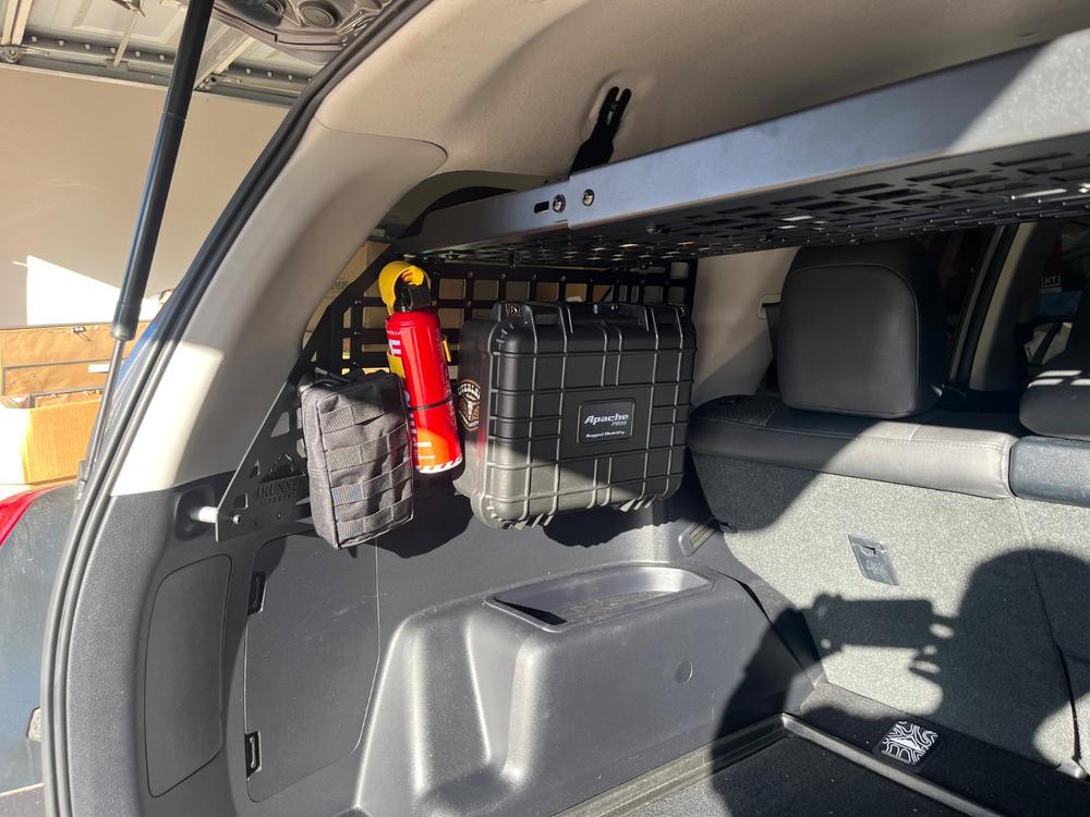 4Runner Lifestyle Rear Window Molle Panels For 4Runner (2010-2024) - Customer Photo From Robert McCullough