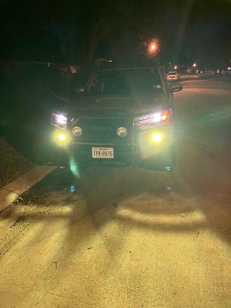 4Runner Lifestyle Fog Light Kit For 4Runner (2010-2024) - Customer Photo From Grayson Smith