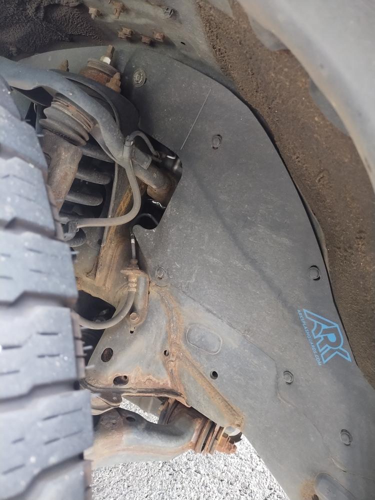 ARK TriXPoly Splash Guards For 4Runner (2010-2024) - Customer Photo From Bill C.