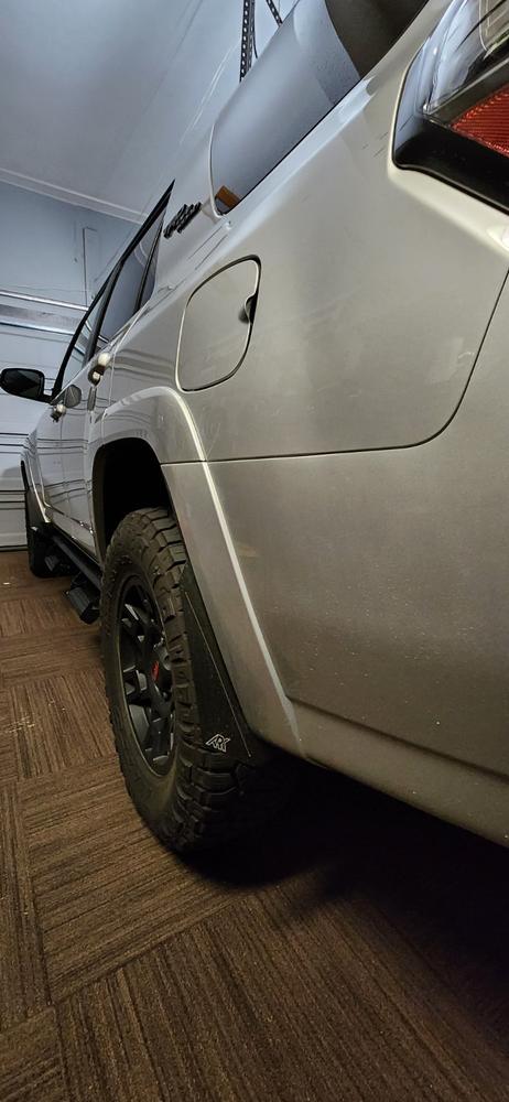 ARK Micro Flare Mud Flap Deletes For 4Runner (2010-2024) - Customer Photo From Steven Rice