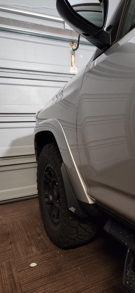 ARK Micro Flare Mud Flap Deletes For 4Runner (2010-2024) - Customer Photo From Steven Rice