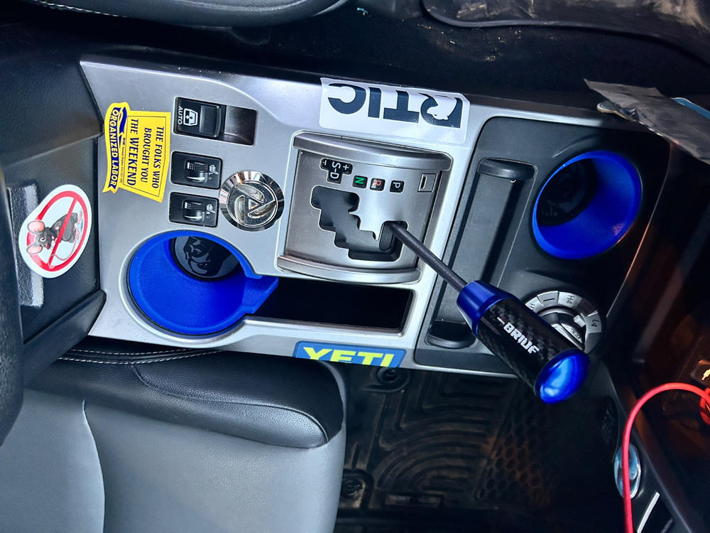 4Runner Lifestyle Cup Holder Inserts For 4Runner (2014-2024) - Customer Photo From Alden Gray