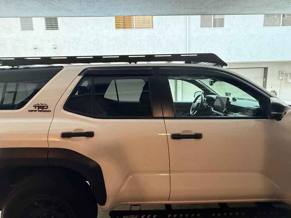 4Runner Lifestyle Window Deflectors For 4Runner (2025-Current) - Customer Photo From Vivian James