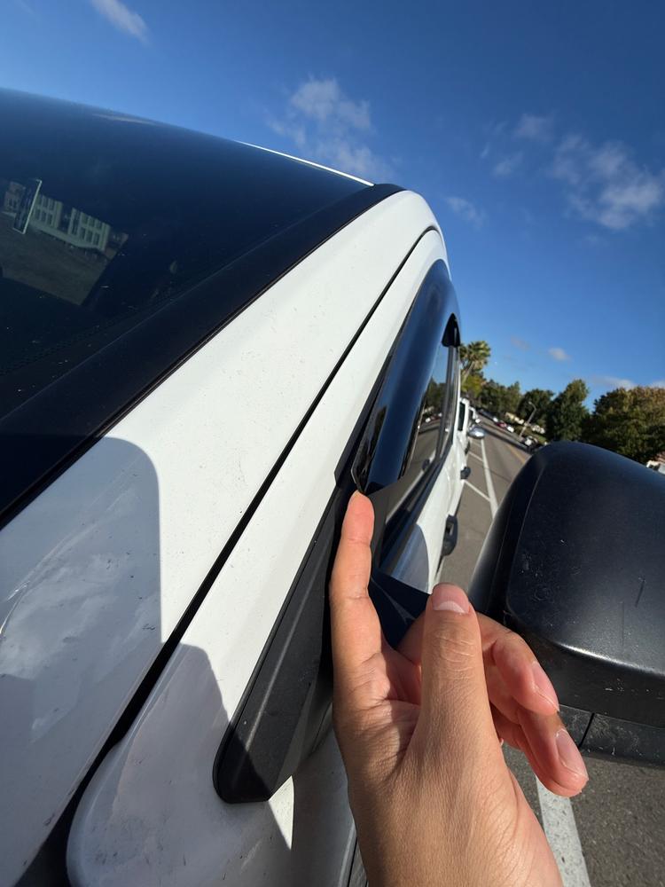 4Runner Lifestyle Window Deflectors For 4Runner (2025-Current) - Customer Photo From Gilbert Rodriguez