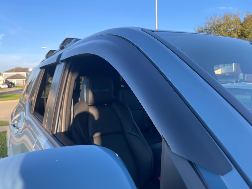 4Runner Lifestyle Window Deflectors For 4Runner (2025-Current) - Customer Photo From Erica G.
